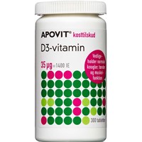 Apovit D-vitamin 35 μg, 300 stk.